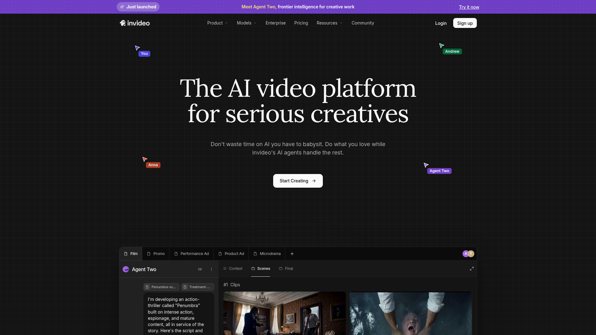 InVideo Screenshot